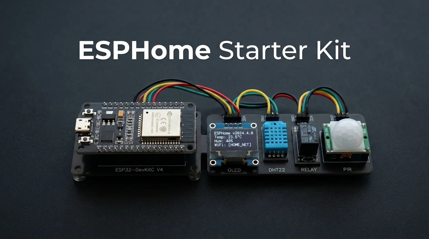 Moduli ESP32 per l'ESPHome Starter Kit di Apollo Automation