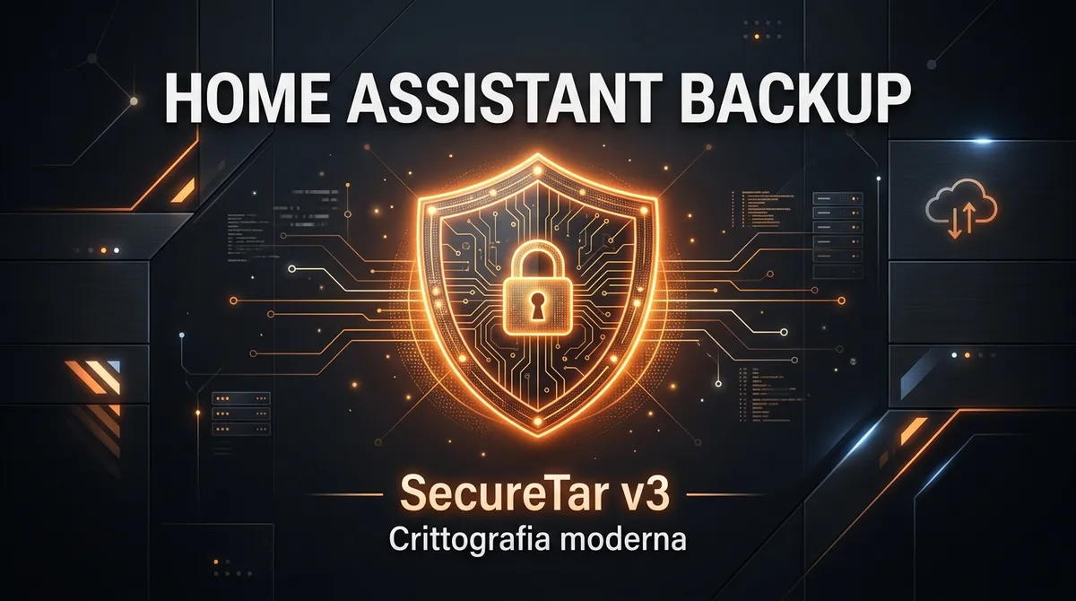 Home Assistant backup piu sicuri: SecureTar v3 con crittografia moderna