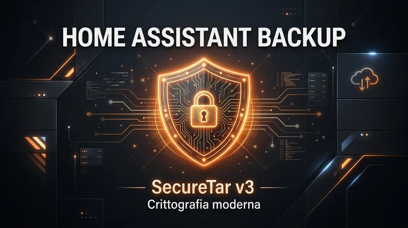 Home Assistant backup piu sicuri: SecureTar v3 con crittografia moderna
