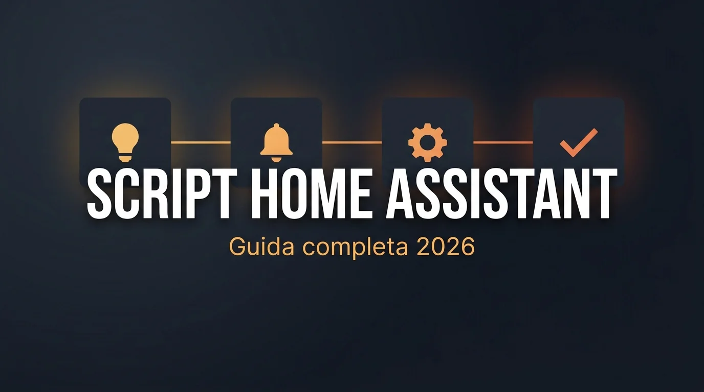 Script Home Assistant: guida completa alla creazione e alle modalità di esecuzione