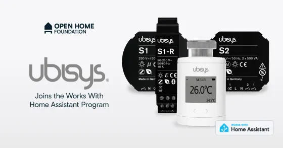 ubisys Works with Home Assistant: Zigbee per retrofit