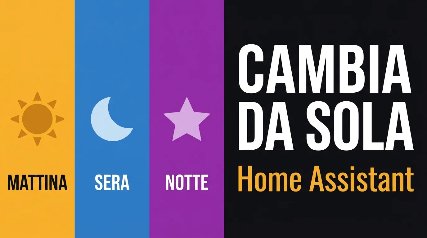 La view Mobile con le tre fasce: card diverse per ogni momento della giornata