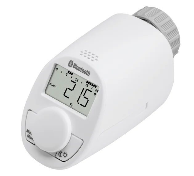 Valvola termostatica eQ-3 eqiva Bluetooth Smart Radiator Thermostat con display LCD e manopola