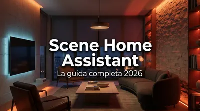 Editor scene Home Assistant — modalità revisione e modifica