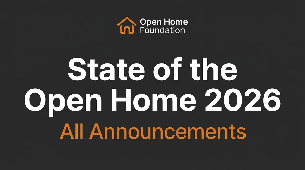 State of the Open Home 2026: tutti gli annunci