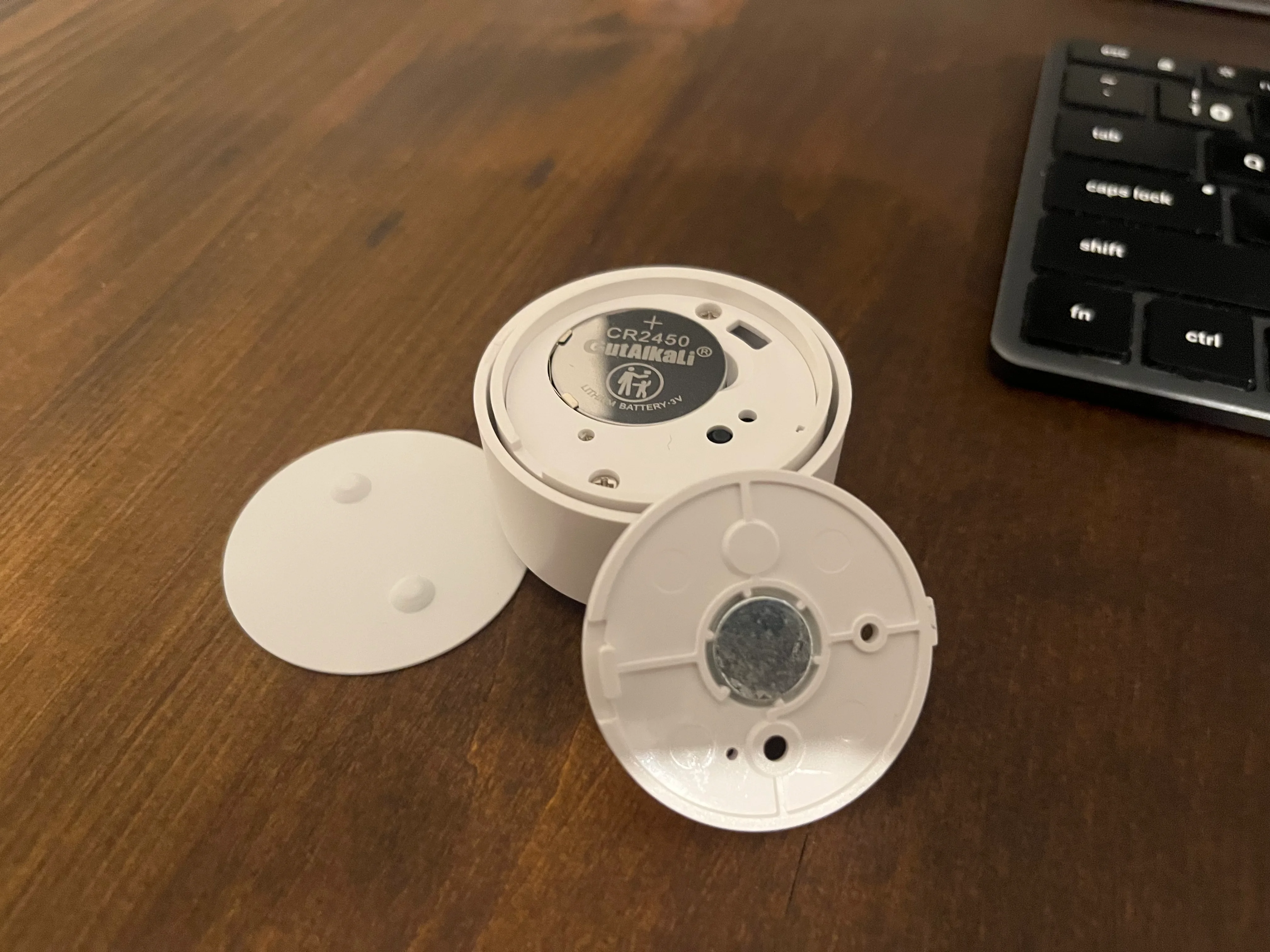 Vano batteria del Tuya Smart Knob con batteria CR2450