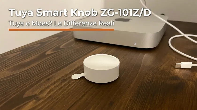 Tuya Smart Knob ZG-101Z/D: recensione e confronto varianti