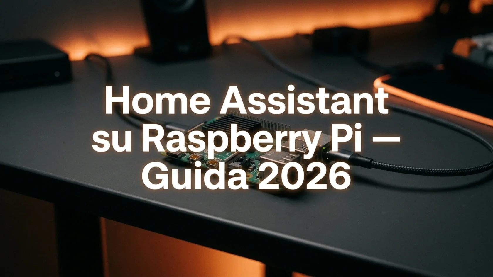 Home Assistant OS su Raspberry Pi 4 e 5 - Guida installazione 2026