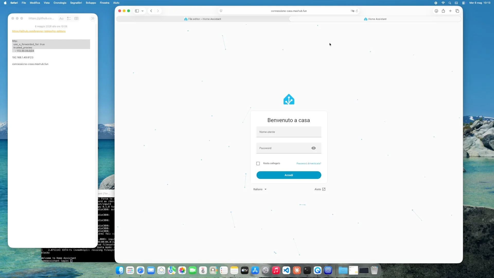 Home Assistant accessibile da remoto via Cloudflare Tunnel con HTTPS verde nativo