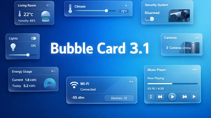 Aggiornamento bubble card 3.1