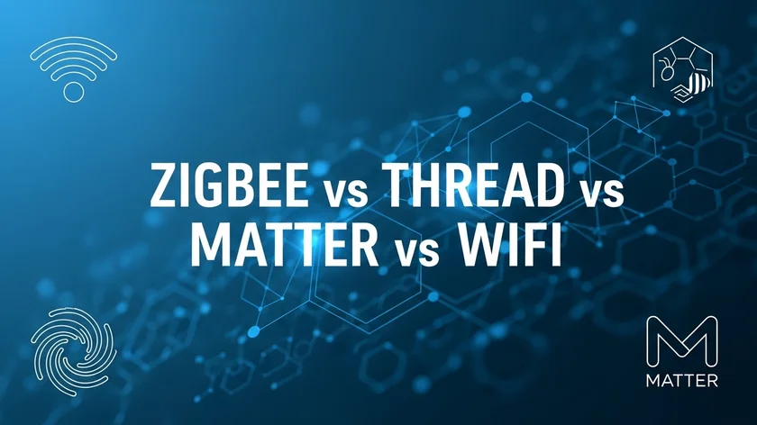 Confronto protocolli smart home Zigbee Thread Matter WiFi