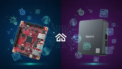 Una scheda raspberry pi contro un mini pc