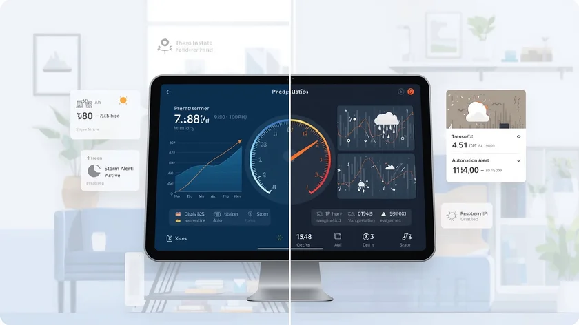 Schermo Pc con sensori Barometrici vari