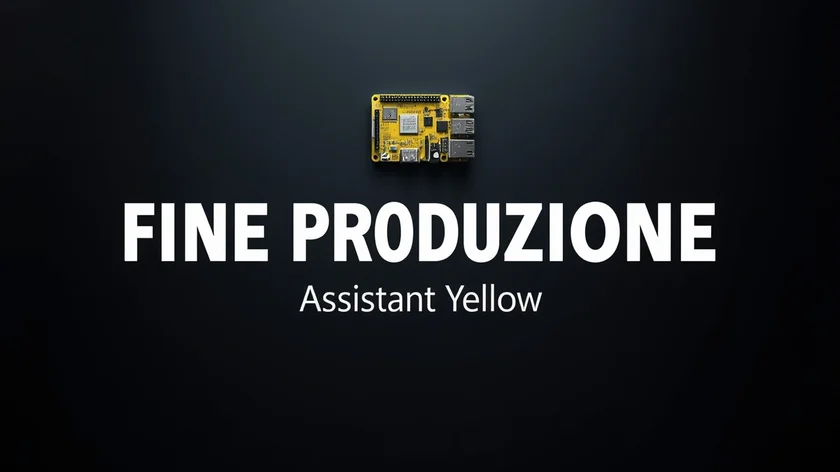 Fine Produzione Yellow da Home Assistant.io